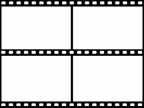 Computer designed film frame