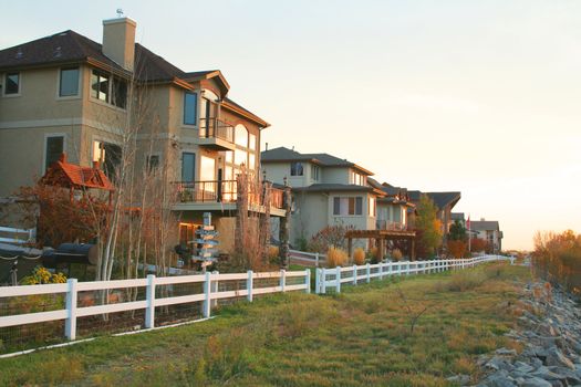 Upscale homes in nice neighborhood