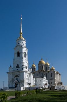 Uspenskiy cathedral in Vladimir  12-th century in Russia