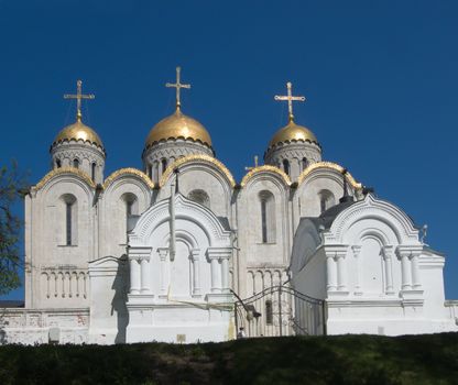 Uspenskiy cathedral in Vladimir  12-th century in Russia