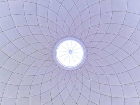 Section of a ceiling of a modern building
