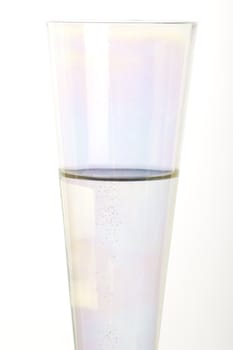 Wineglass with alcohol