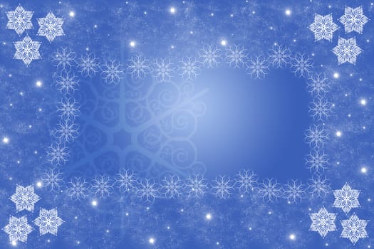 It is a Snowflake Background. Abstrakt christmas.
