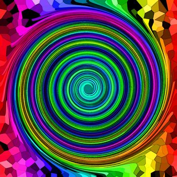 It is a colour whirlwind. Colour mixture, a rainbow. An abstract background.