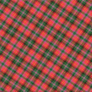 Classic tan and red plaid fabric textiles