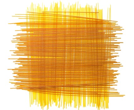 spaghetti texture on white background