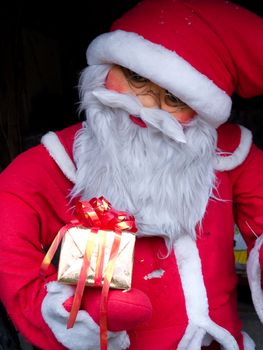 Santa Claus Father Christmas with gifts 