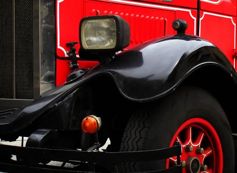 Vintage truck close up