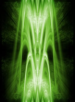 Computer designed green abstract  background