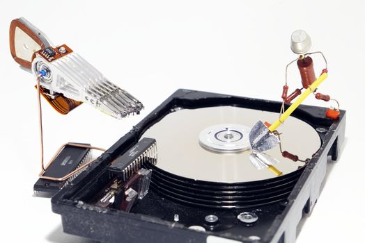 HDD repair or data recovery