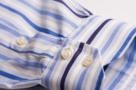 clothes business man shirt blue and white stripes