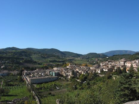 SPOLETO IS AN HISTORICAL ITALIAN TOWN FOUNDED BY THE ROMANS