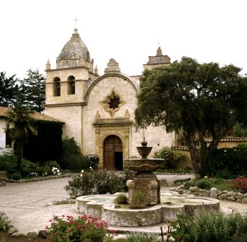 Missions in California build in 18. Century