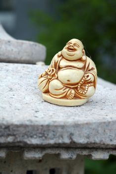 ANTIQUE ivory BUDDHA STATUE