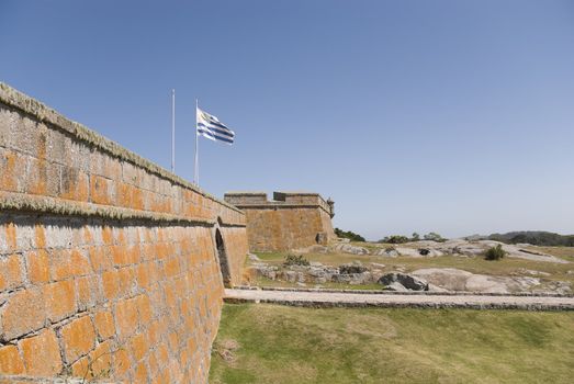 Detail of Forte Santa Teresa, Chuy, Uruguay.