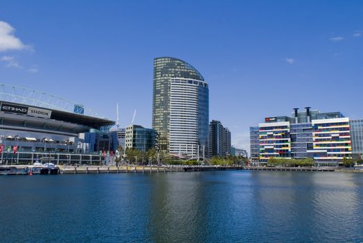 Docklands Melbourne, stadium & appartments