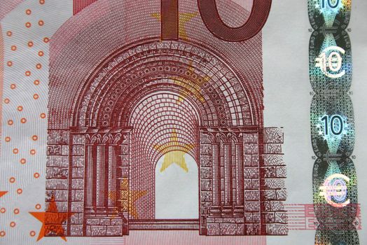 Euro close-up