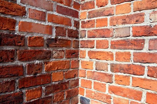 solid brick wall
