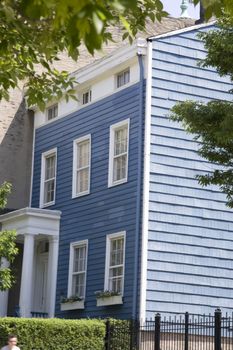 Are we in Nantucket? No, Brooklyn Heights. It has some of the prettiest old homes in the US and is easily accessable by public transportation.