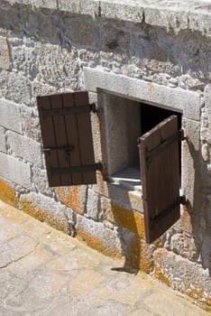 Detail of Forte Santa Teresa, Chuy, Uruguay.