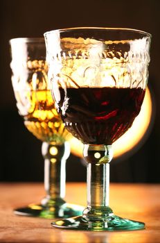 Still life with Two Goblets, Medieval Style