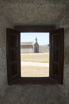 Detail of Forte Santa Teresa, Chuy, Uruguay.