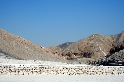 Look to the valley of tsars, Egypt.