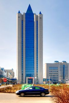 Headquarters of gas Russian concern Gazprom in Moscow