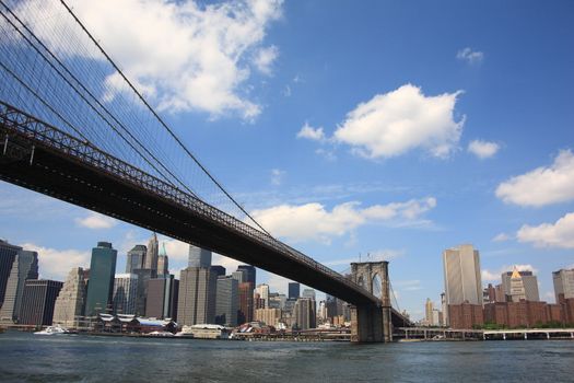 New York City skyscrapers from across the East River