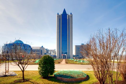 Headquarters of gas Russian concern Gazprom in Moscow