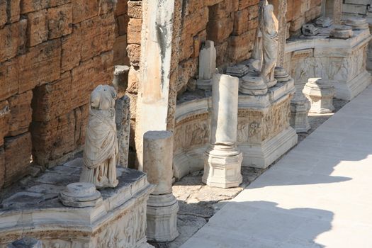 Ancient theatre in Hierapolis, Turkey