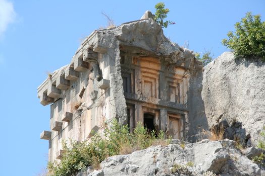  Ancient building in the city of Myra