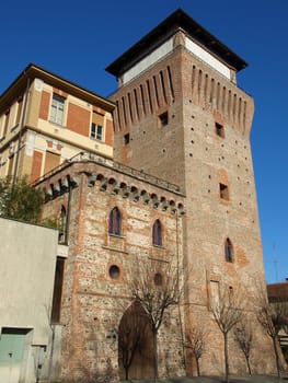 Tower of Settimo Torinese ( Torre Medievale ) medieval castle near Turin