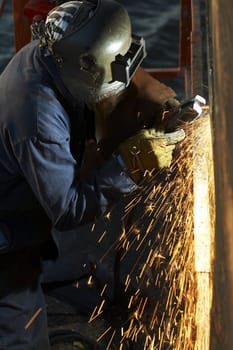 welder at work