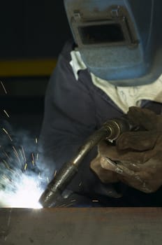 welder at work