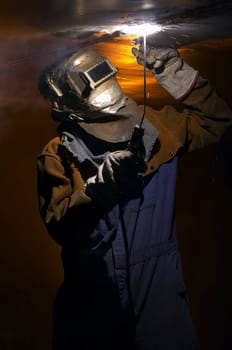 welder at work