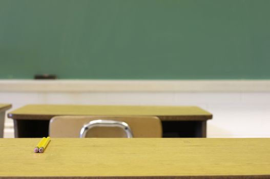 a school classroom