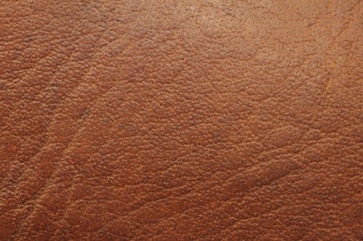 brown leather textile texture or background with copyspace