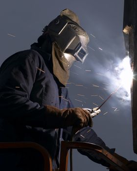 welder at work