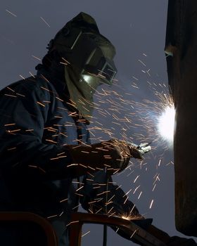 welder at work