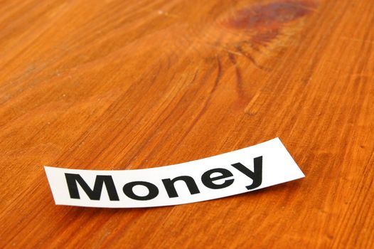 money concept with copyspace for text message