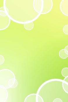 summer background with vivid green and copyspace for text message