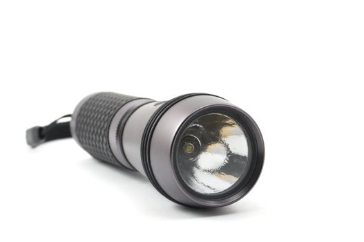 outdoor flashlight isolated on a white background