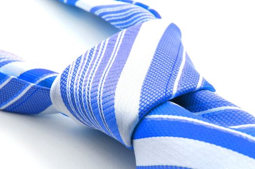 macro of a colorful business tie can be used as a clothes background