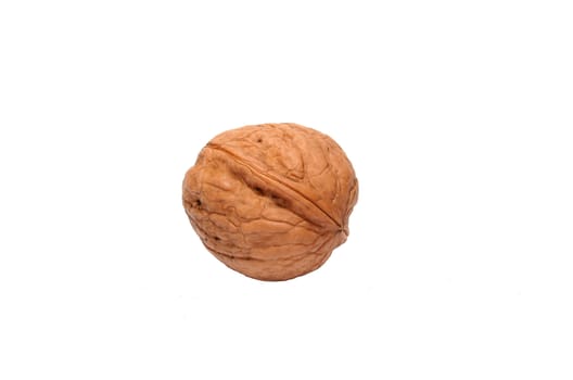 a walnut isolated on white