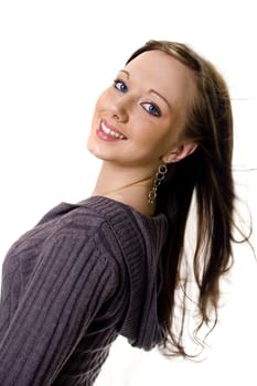 Headshot of pretty young woman