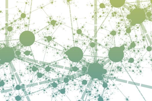 Futuristic Technology Data Flow Color Digital Abstract