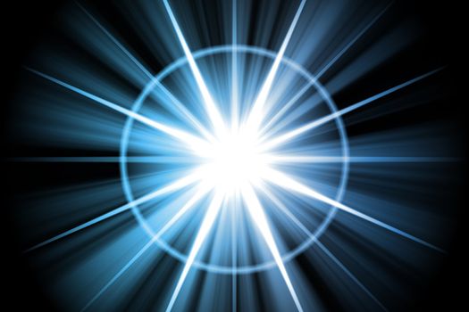 Blue Star Sunburst Abstract Background Wallpaper Texture