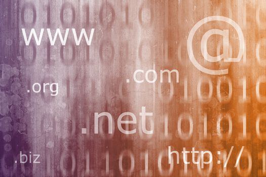 Web Abstract Background in Colors and White