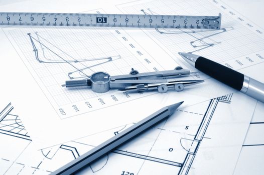 plans for new residential real esate from the architect